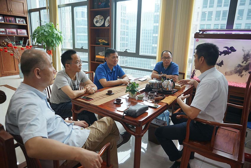  國家“固廢資源化”重點專項專家組蒞臨蜜桃AV在线免费播放合作開展環保項目工作