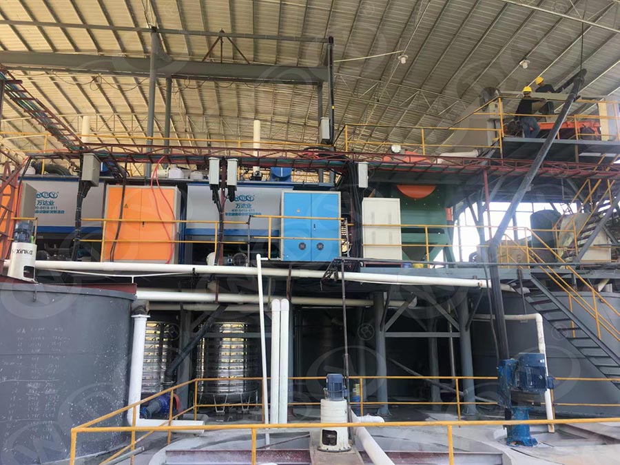 廣西梧州花崗岩尾礦處理整線工程解決方案
